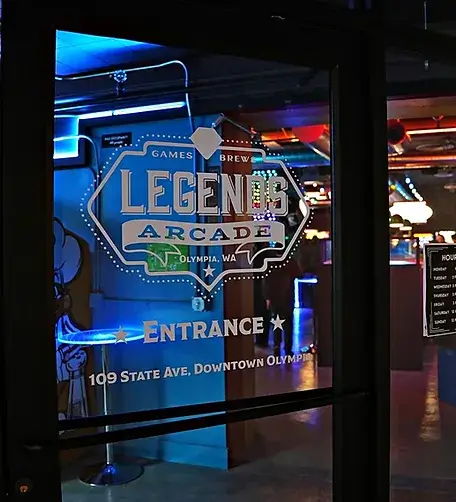Raise your game, at Legends Arcade