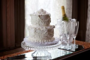 Classic White Wedding Cake